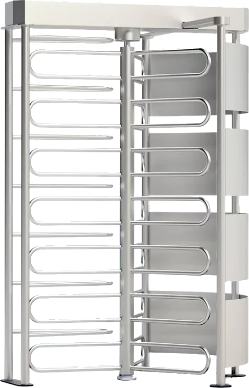 Torniquete Bruson Tubular de altura total em aço inox